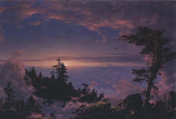 Frederic Edwin Church Above the Clouds at Sunrise Germany oil painting art